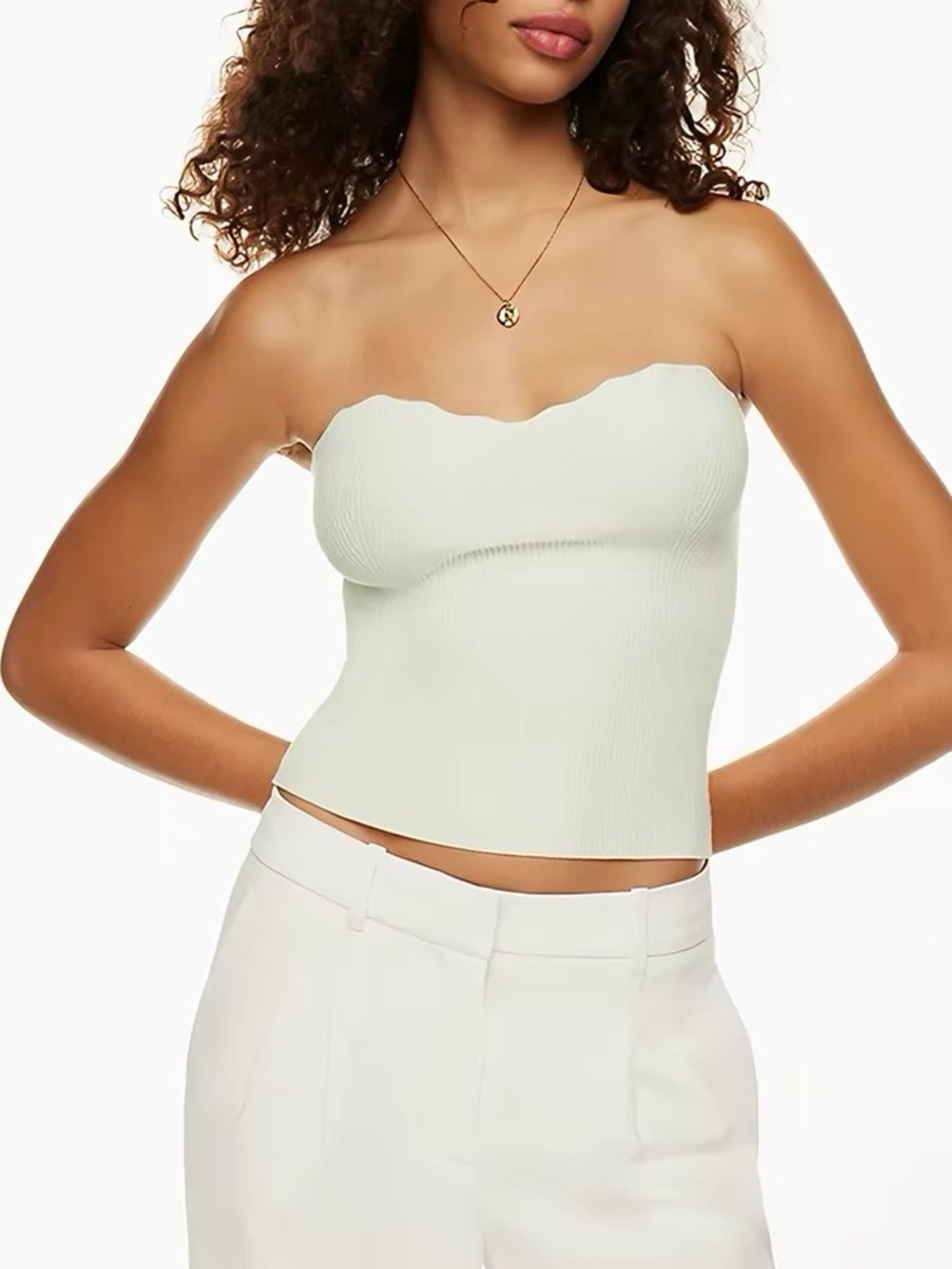Wilfred Heaven Sweetheart knit tube top